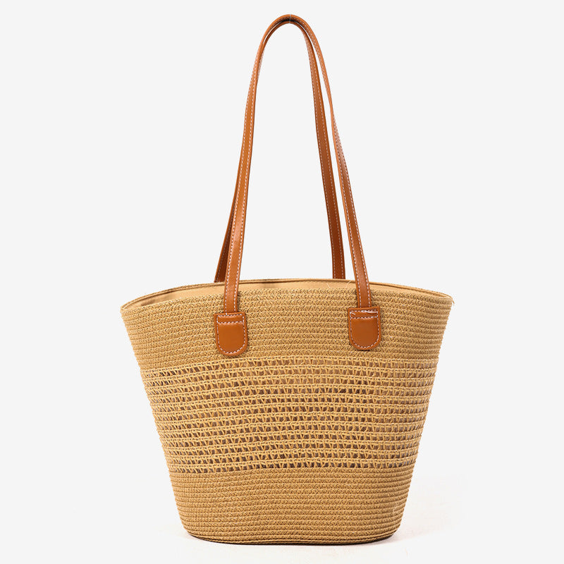 Damen Strandtasche mit elegantem geflochtenem Design Karnz