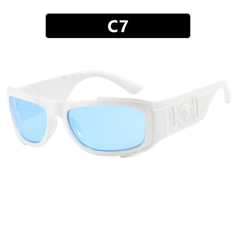 Damen sportliche Sonnenbrille mit ergonomischem Design und UV-Schutz Karnz