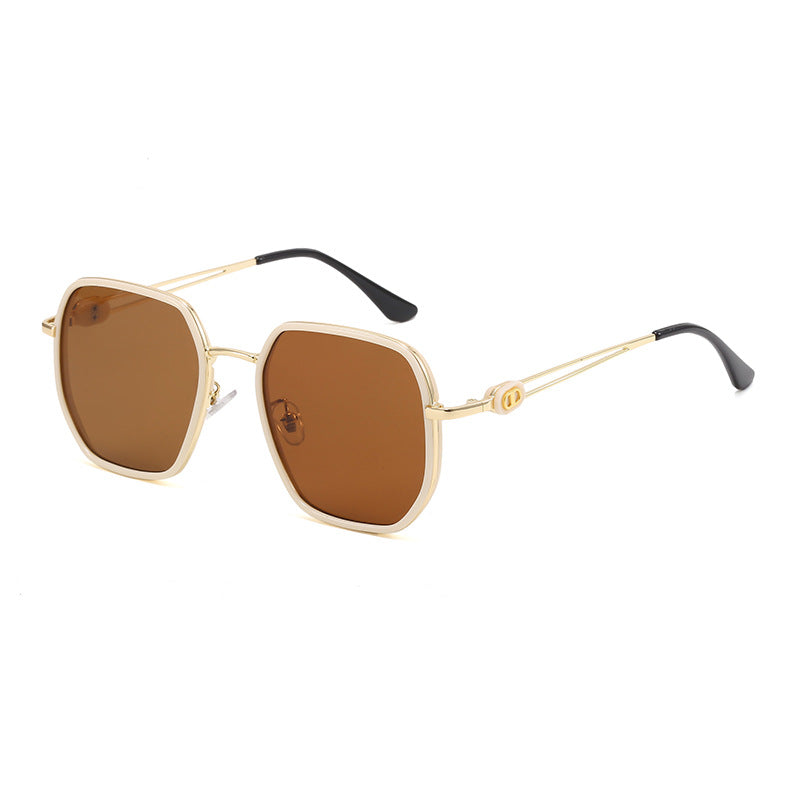 Damen Modische Sonnenbrille mit eckigem Design und stylischem Rahmen Karnz