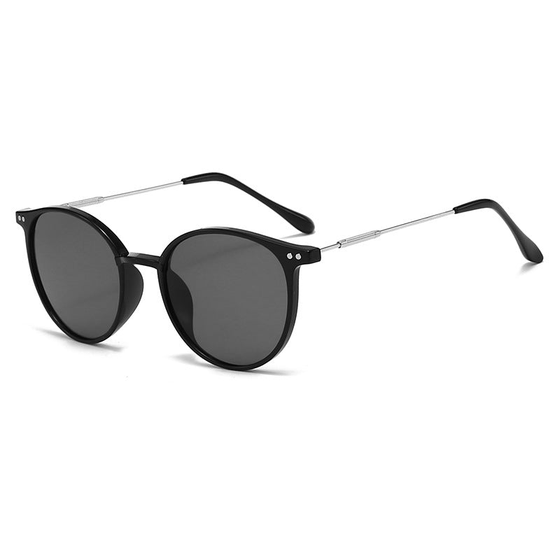 Damen modische Sonnenbrille mit goldenen Akzenten Karnz