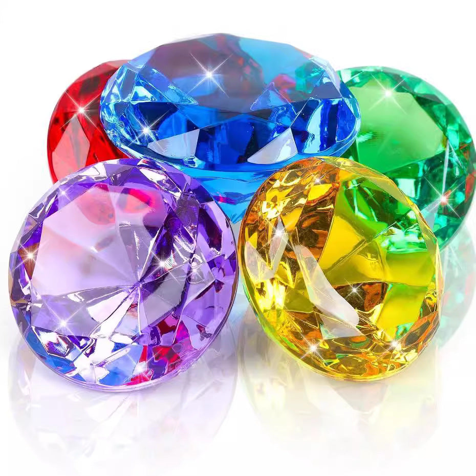 Unisex Glitzernde Dekorationssteine Karnz