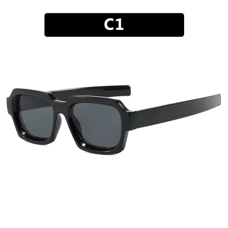 Damen stilvolle quadratische Sonnenbrille mit innovativem Design Karnz