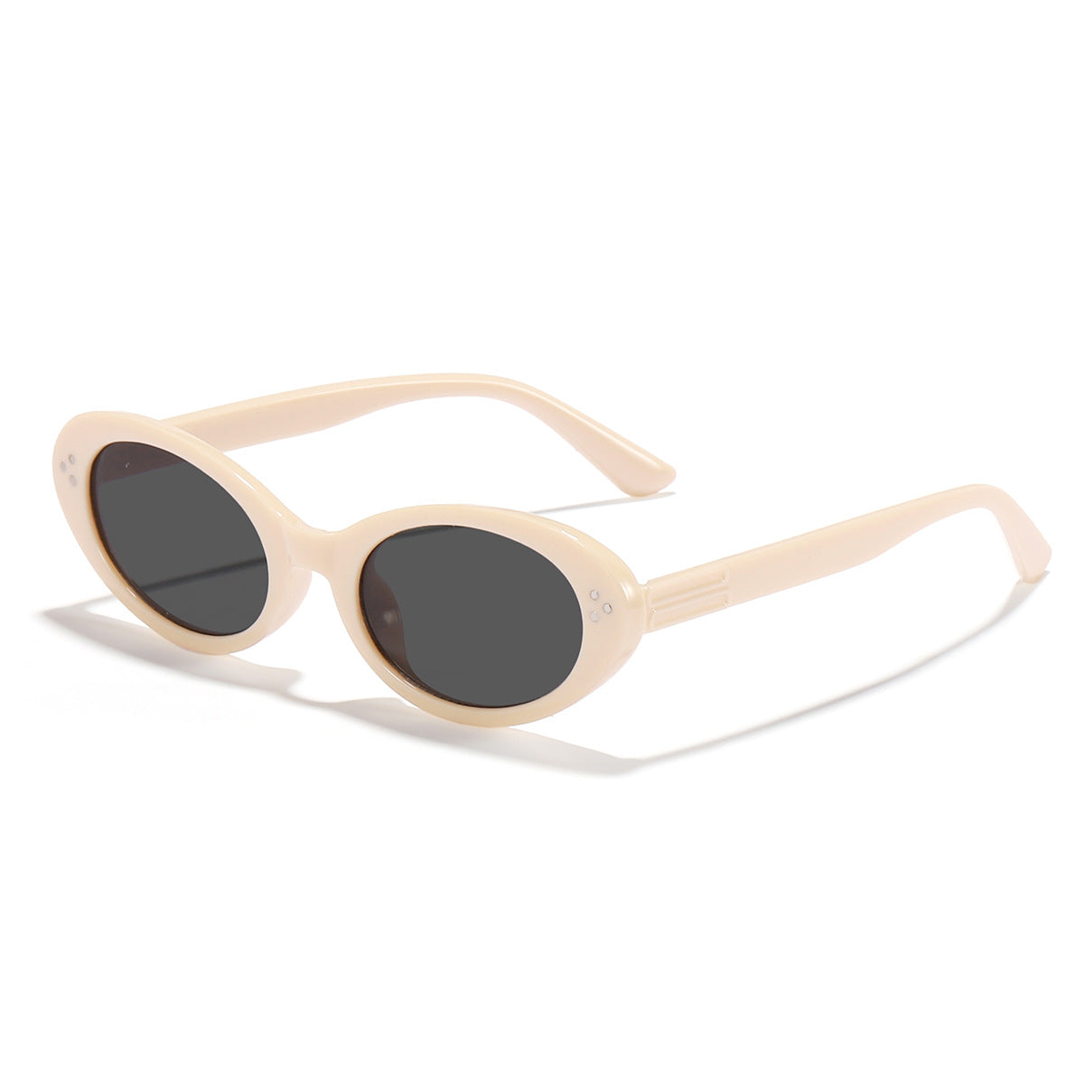 Damen modische Sonnenbrille mit elegantem, ovalem Design Karnz