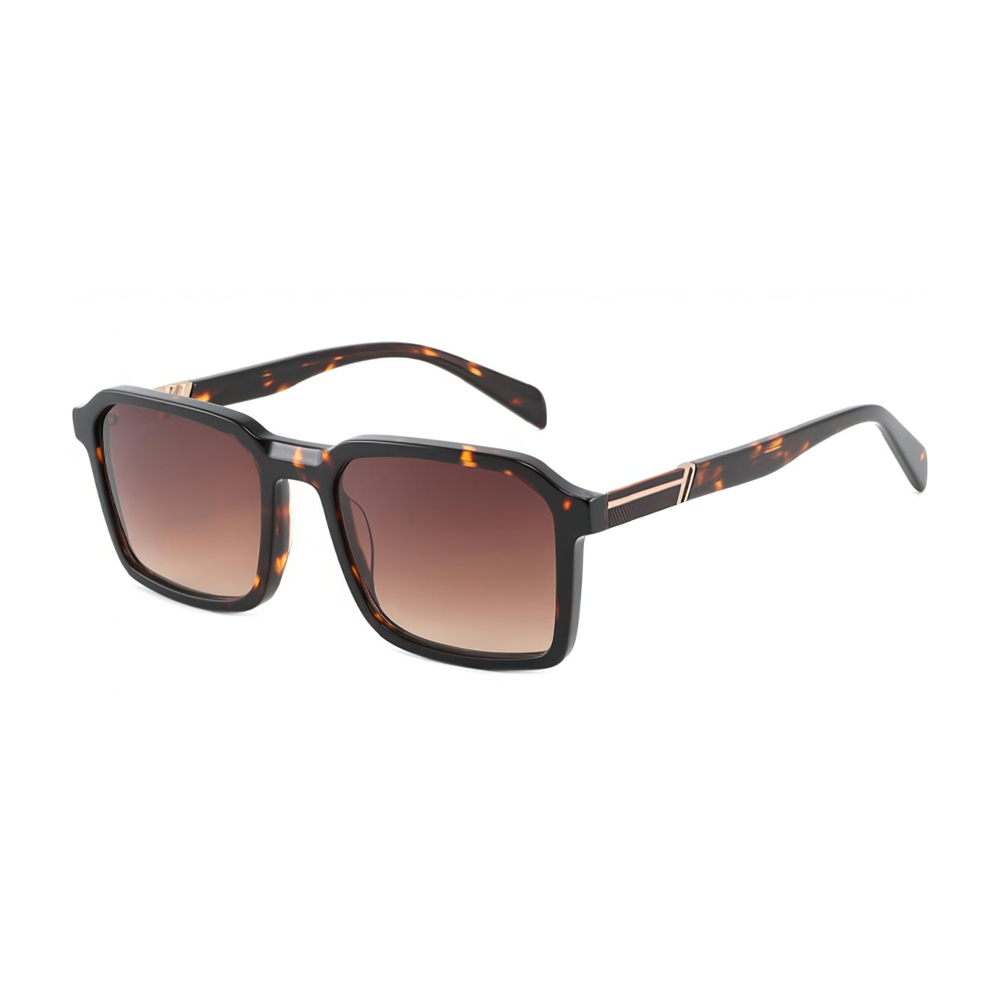 Damen Premium Sonnenbrille mit modernem, kissenförmigem Rahmen und polarisierten Gläsern Karnz