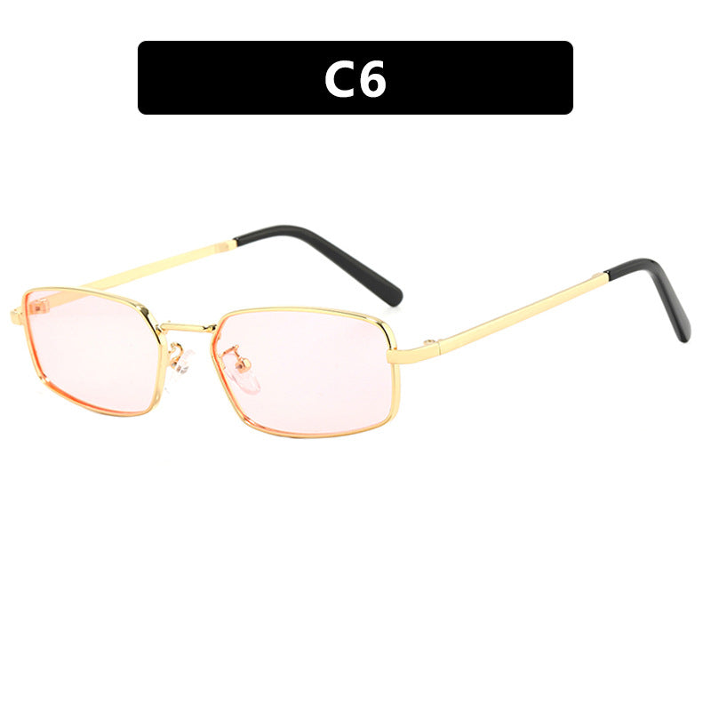 Damen modische quadratische Sonnenbrille mit polarisierten Gläsern Karnz