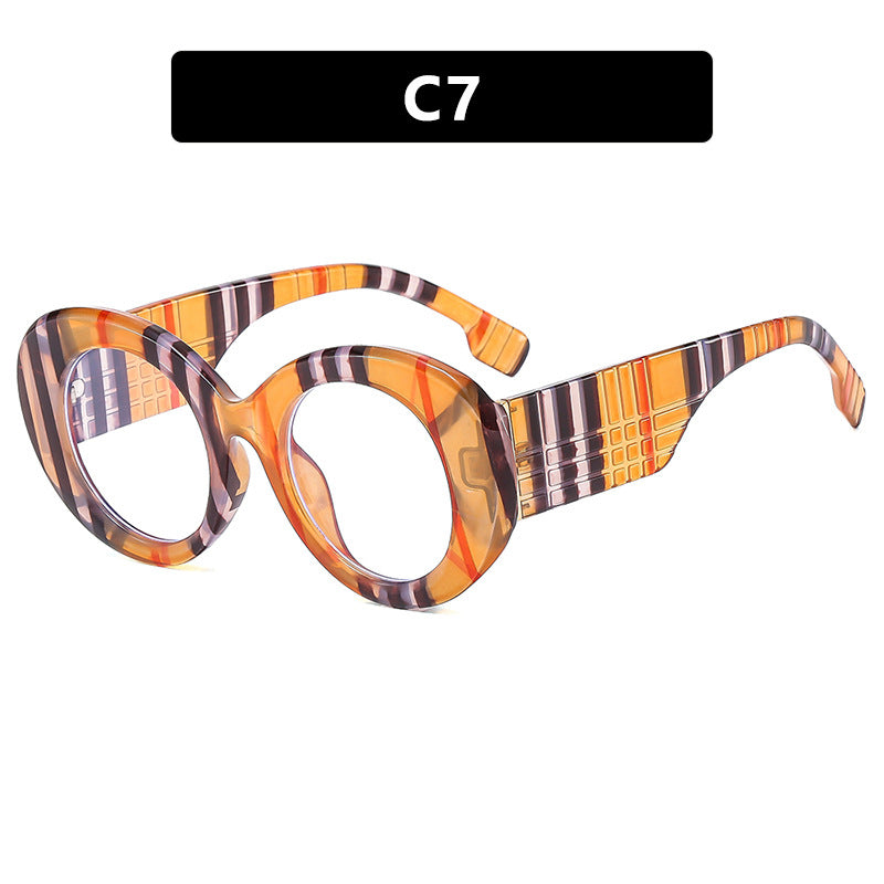 Damen extravagante Sonnenbrille mit kreativem Rahmendesign und schützendem UV-Filter Karnz