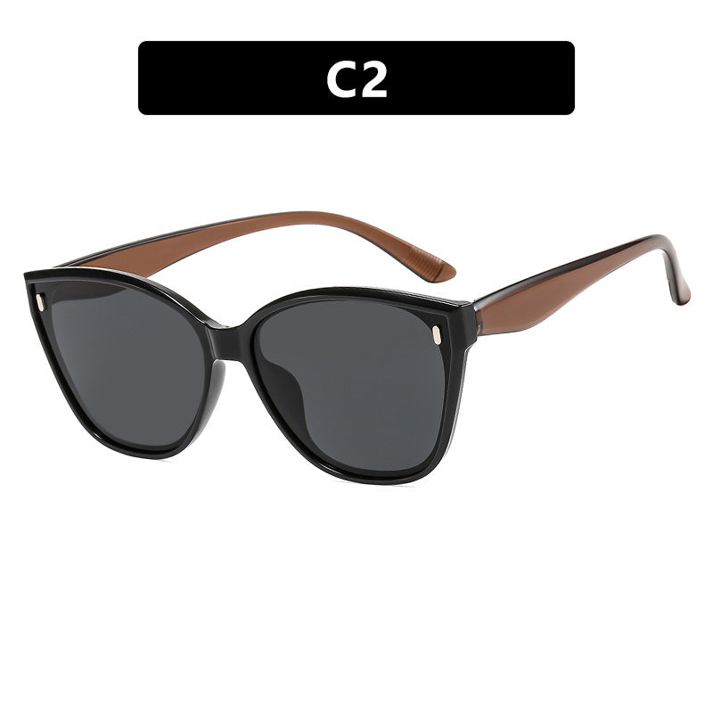 Damen Cat-Eye Sonnenbrille mit schützendem UV-Filter und stylishem Rahmen Karnz