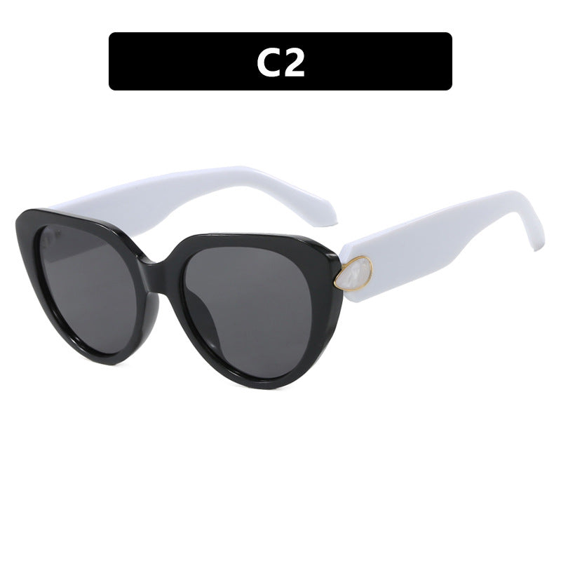 Damen Cat-Eye Sonnenbrille mit auffälligem Design und schützendem UV-Filter Karnz