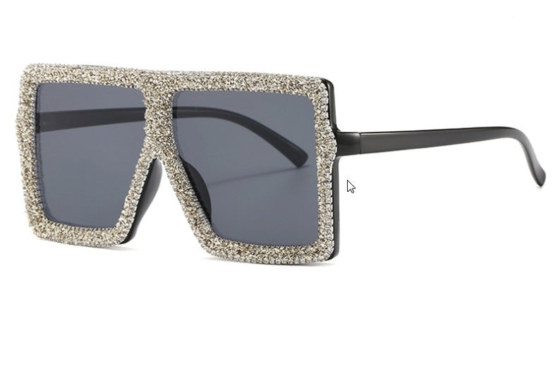 Damen extravagant gestaltete Sonnenbrille Karnz