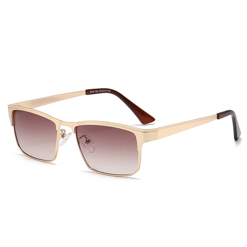 Damen quadratische Sonnenbrille mit einem stylischen Rahmen und optimalem UV-Schutz Karnz