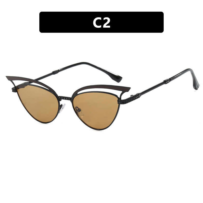 Damen Cat-Eye Brille mit filigranem Designelement Karnz