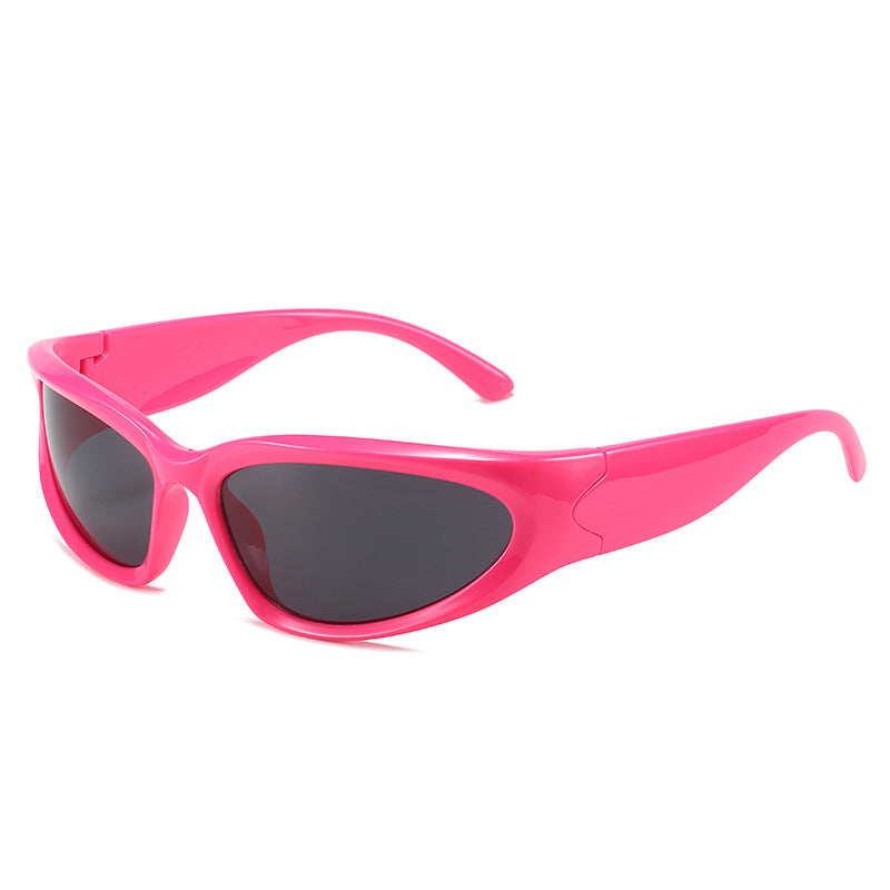 Damen sportliche Sonnenbrille mit ergonomischem Design und polarisierenden Gläsern Karnz