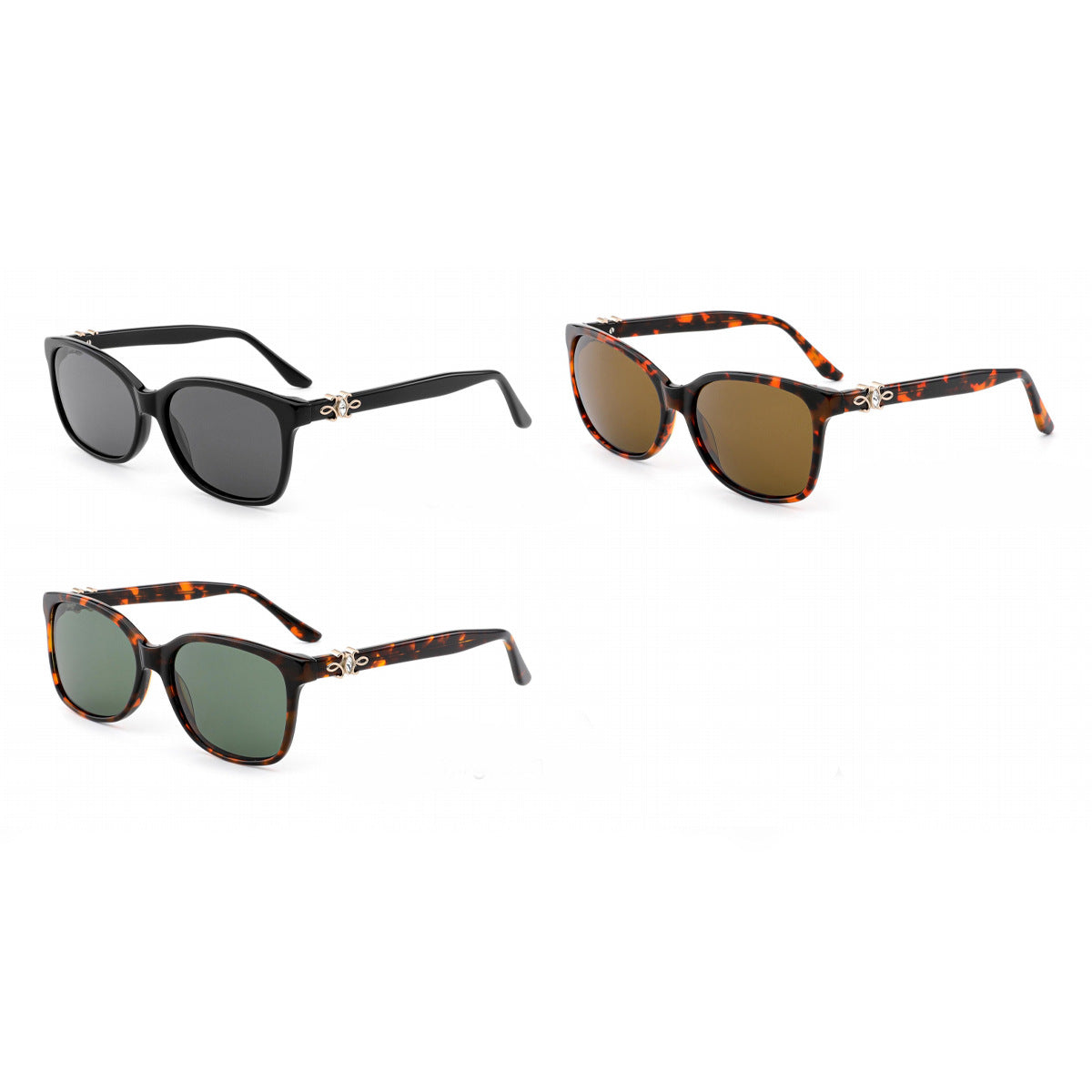 Damen vintage Sonnenbrille mit ausgefallenem Design und UV-Schutz Karnz
