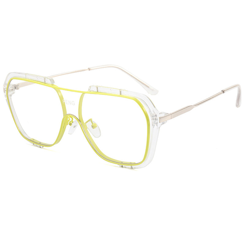 Damen modische Oversized Sonnenbrille Karnz