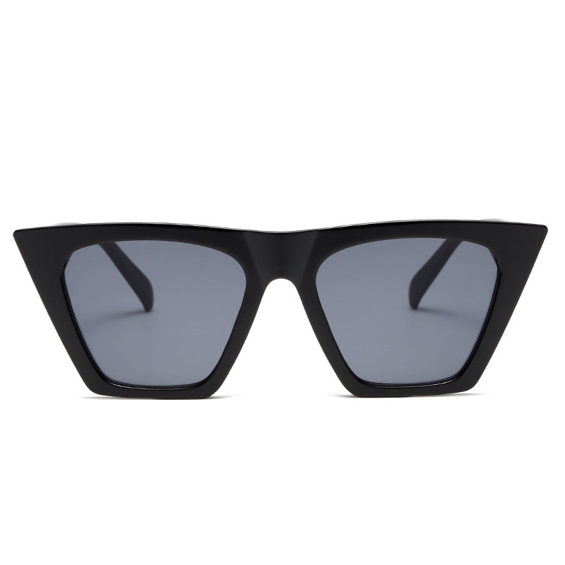 Damen stilvolle geometrische Sonnenbrille Karnz