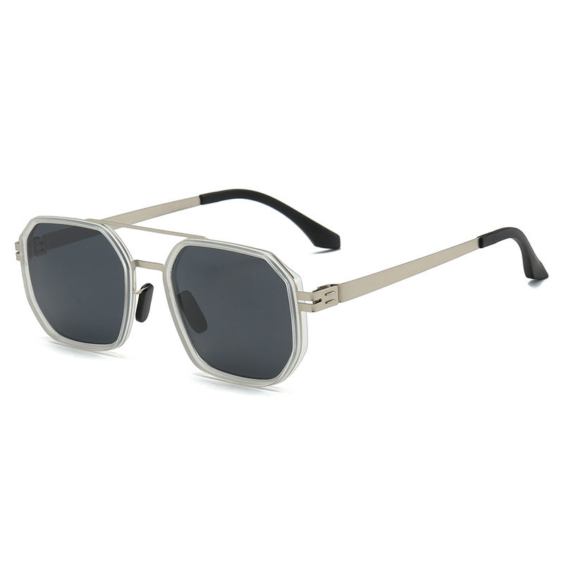Damen Elegante Achtkantige Sonnenbrille Karnz