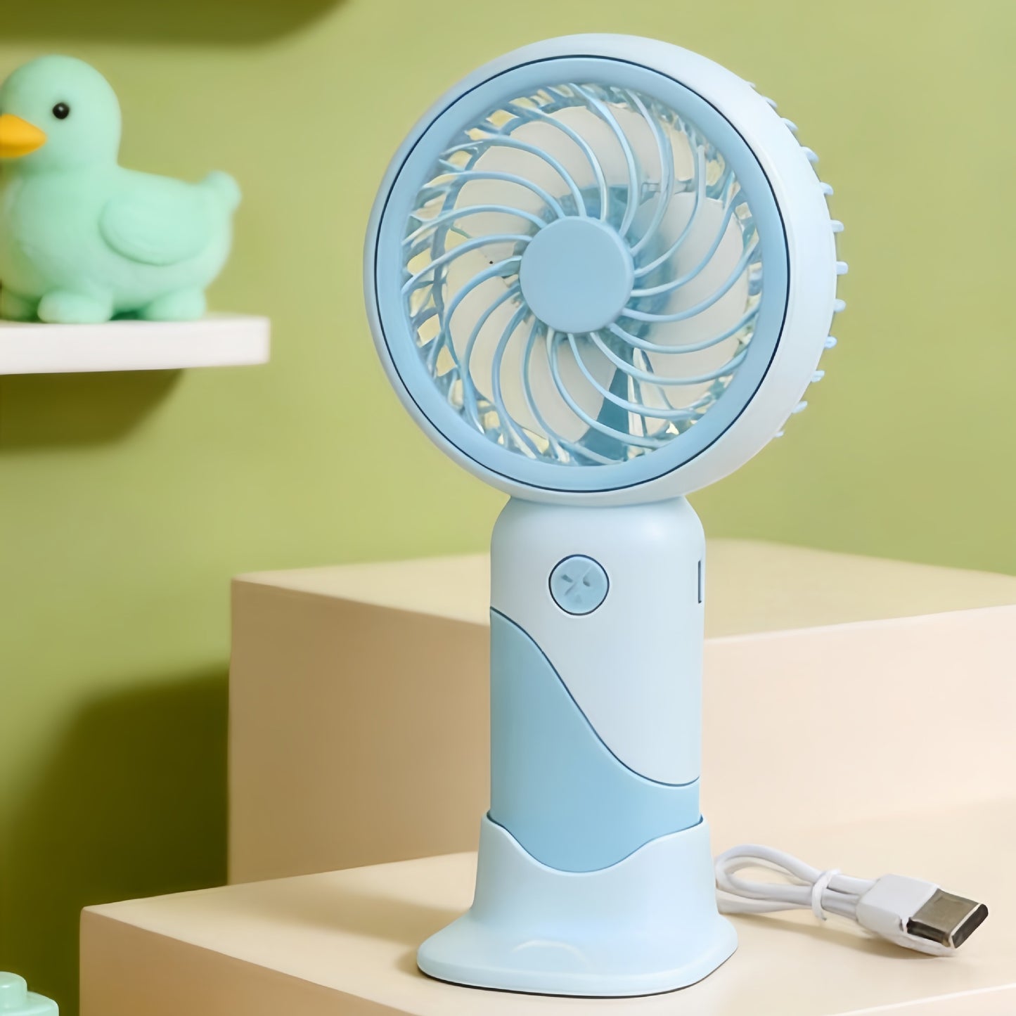 Unisex Tragbarer Tischventilator mit USB-Anschluss Karnz