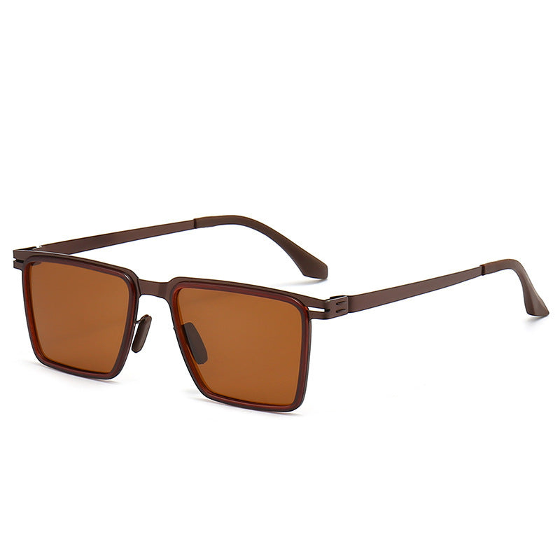 Damen Quadratische Designer Sonnenbrille Karnz