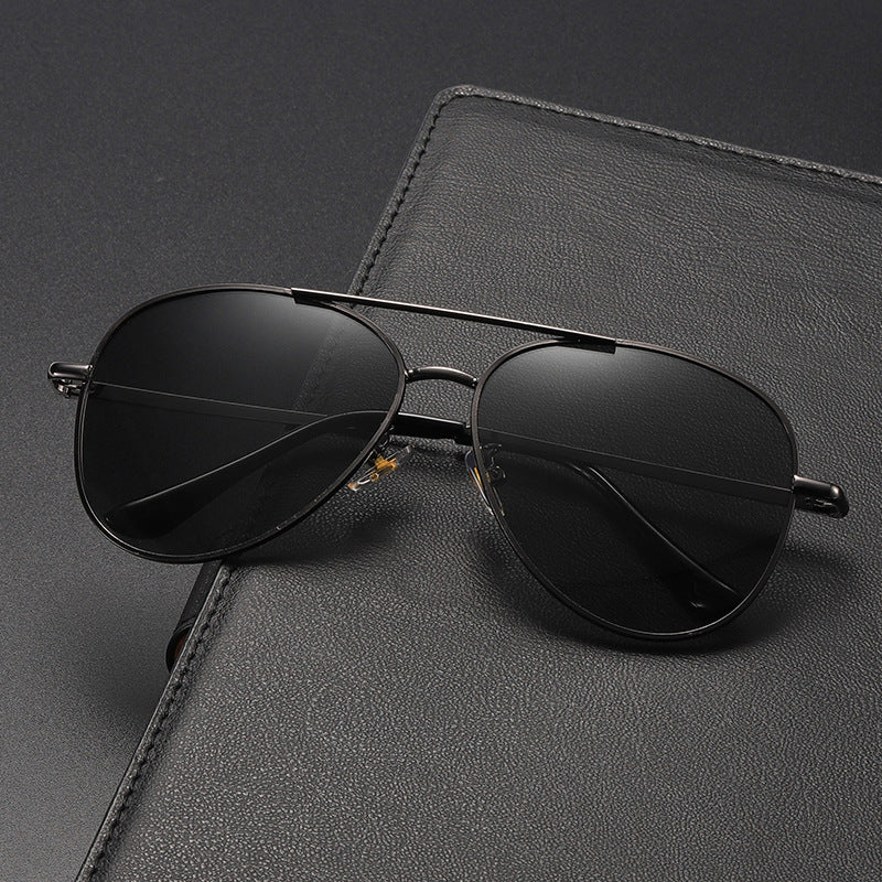 Herren Pilotensonnenbrille mit polarisierenden Gläsern Karnz