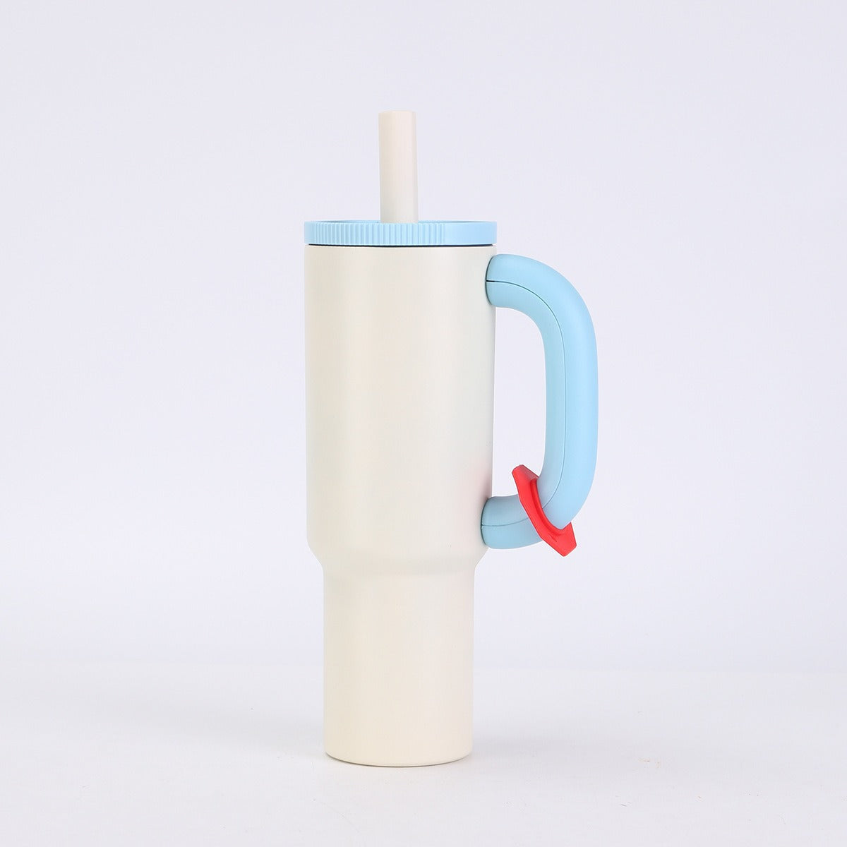 Damen stylischer Isolierbecher mit Strohhalm Karnz