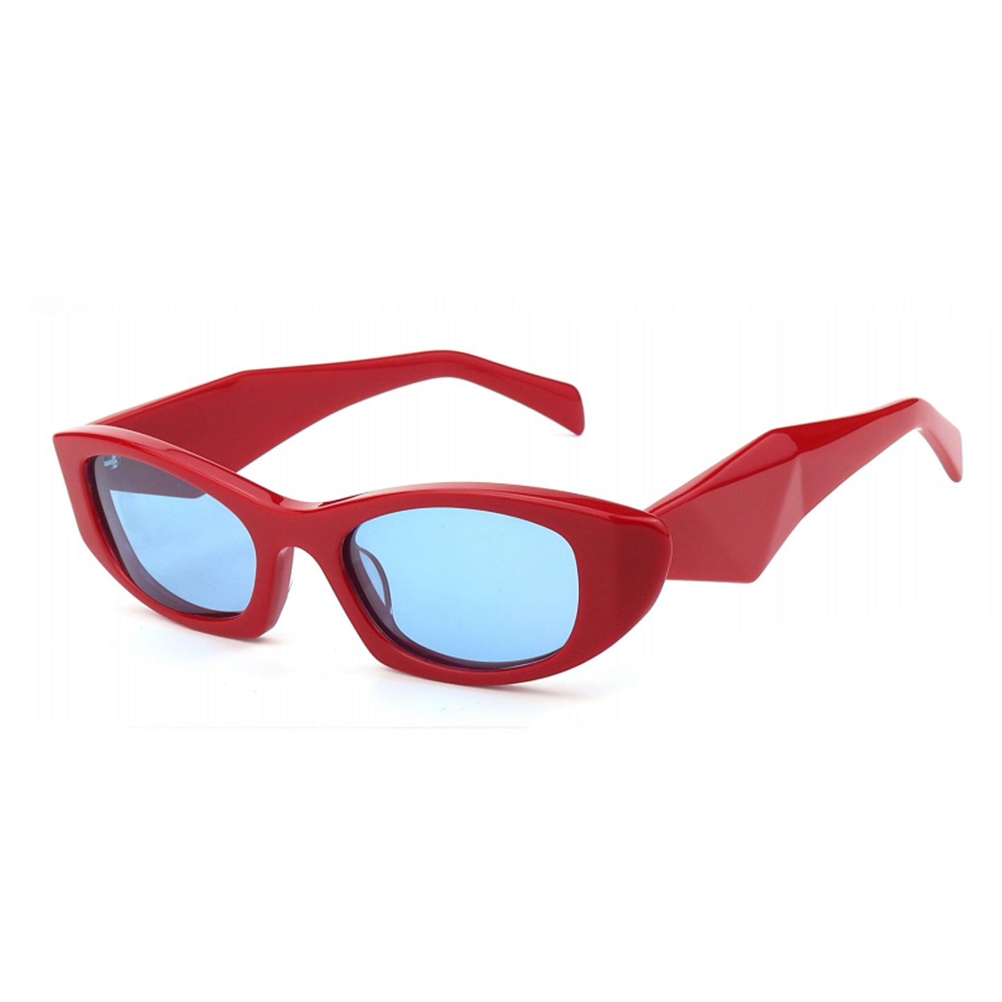 Damen Cat-Eye Sonnenbrille im modernen Retro-Design mit stilvollem Kunststoffrahmen Karnz