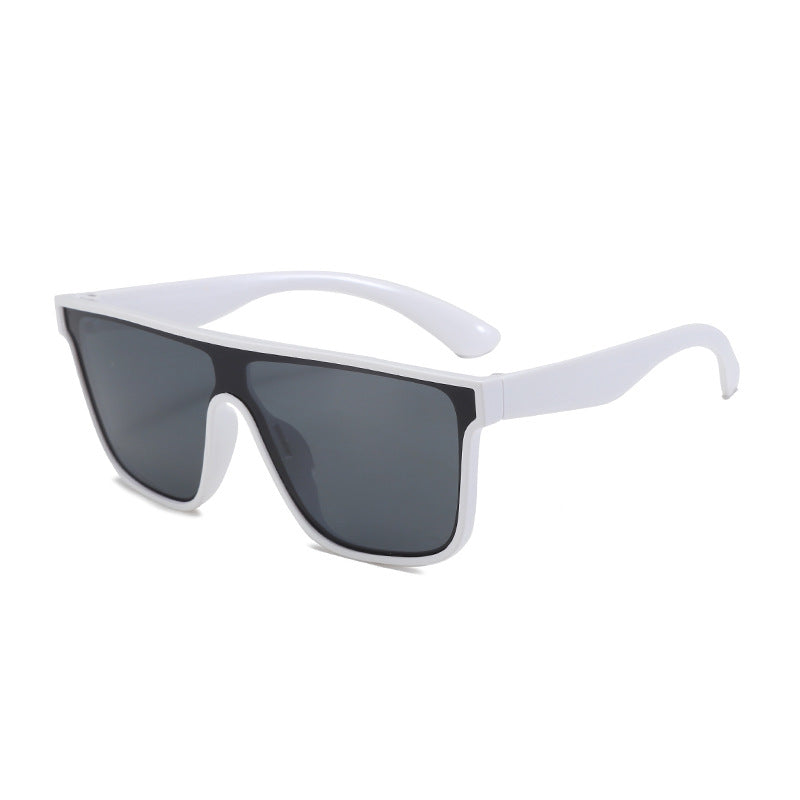 Damen Sportliche Sonnenbrille mit breitem Rahmen und polarisierenden Gläsern Karnz