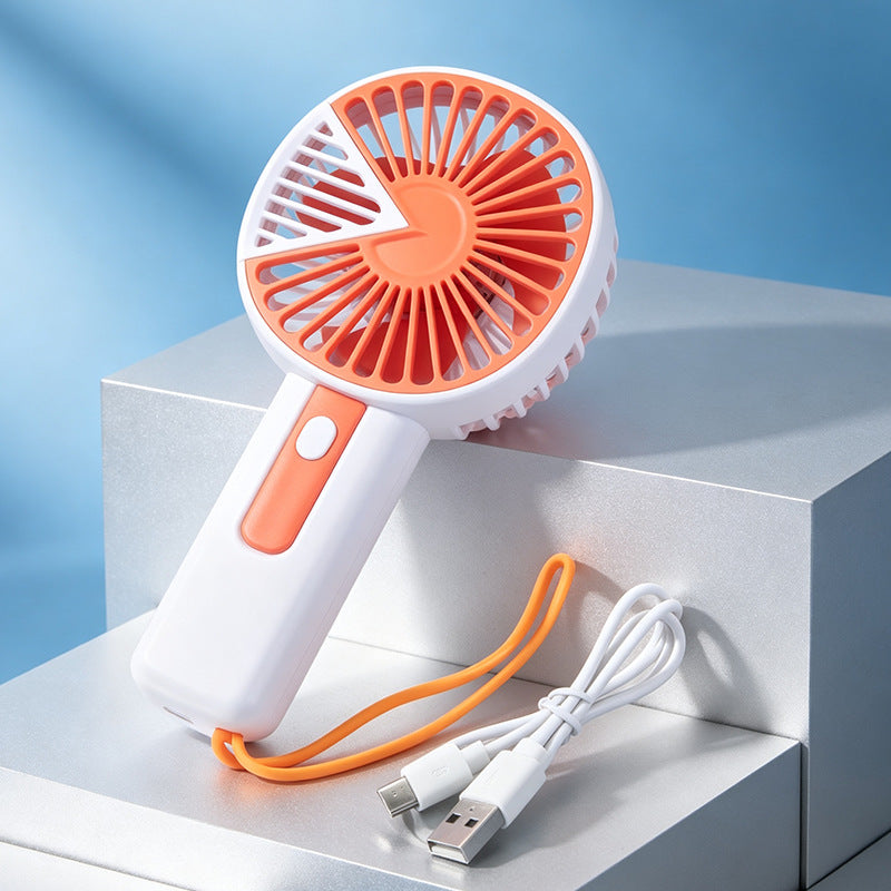Damen Tragbarer Handventilator mit USB-Ladefunktion und ergonomischem Design Karnz