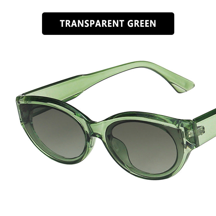 Damen Cat-Eye Sonnenbrille mit stilvollem Leopardenmuster und UV-Schutz Karnz