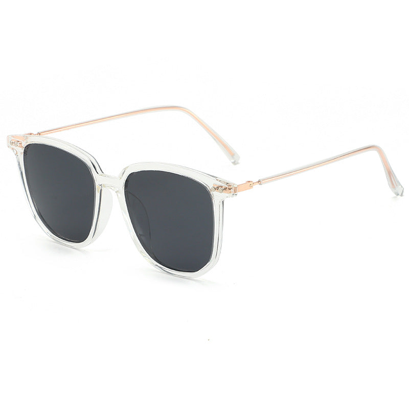 Damen modische Oversized-Sonnenbrille mit robustem Rahmen und UV-Schutz Karnz