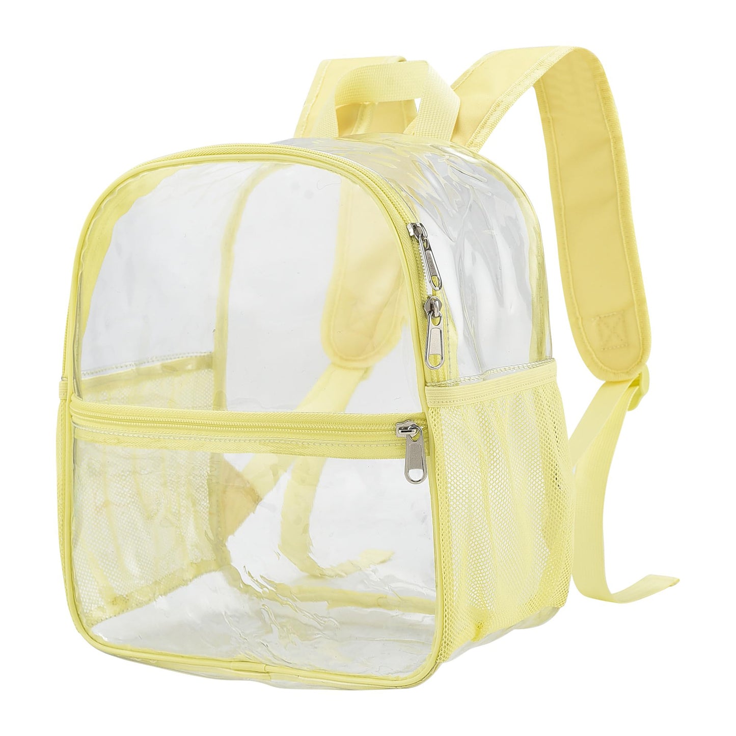 Unisex durchsichtiger Rucksack mit funktionalem Design und mehreren Fächern Karnz