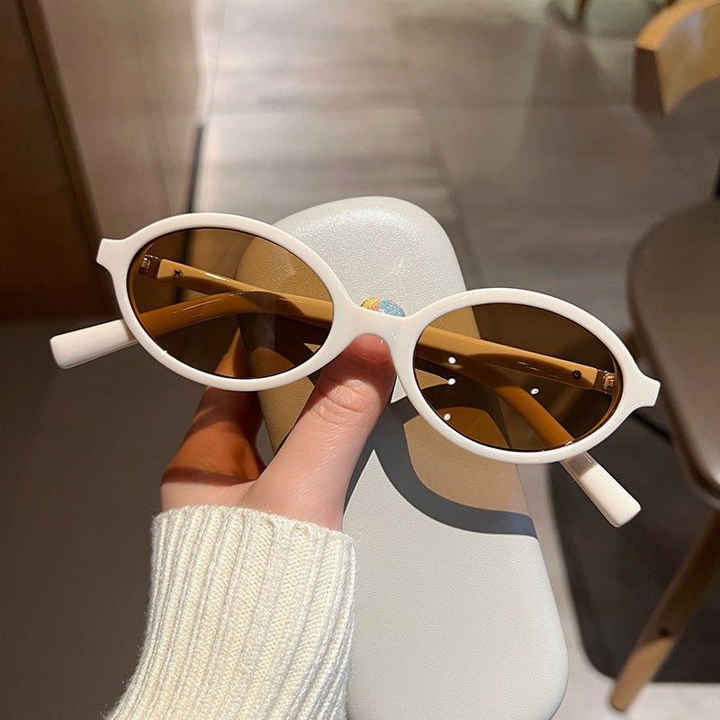Damen elegante Katzenaugenbrille Karnz