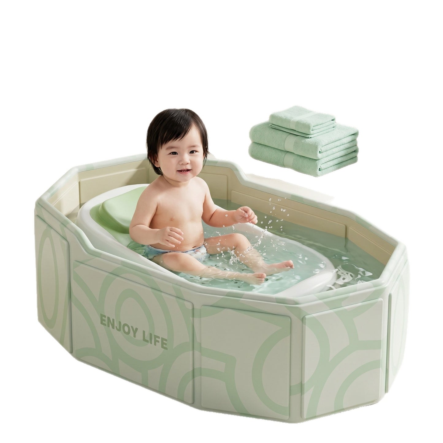 Damen faltbare Badewanne Karnz