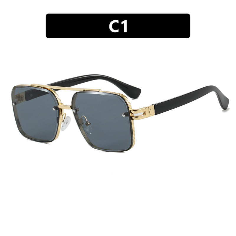 Damen modische quadratische Sonnenbrille mit hoher UV-Schutzfunktion Karnz