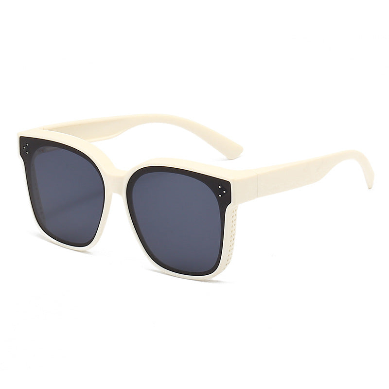 Damen modische quadratische Sonnenbrille mit innovativem Lüftungssystem Karnz