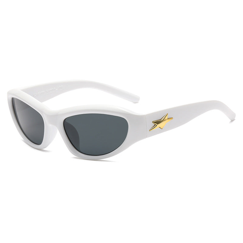 Damen modische Sonnenbrille mit stylischem Cat-Eye Design Karnz