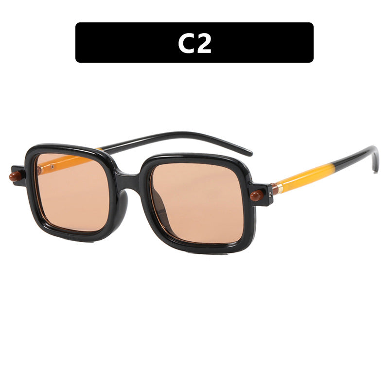 Damen quadratische Sonnenbrille mit auffälligem und modernem Design Karnz