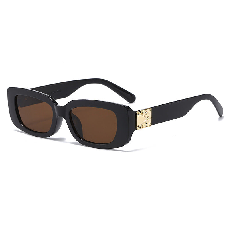 Damen Katzenaugen Sonnenbrille mit modernen Akzenten Karnz