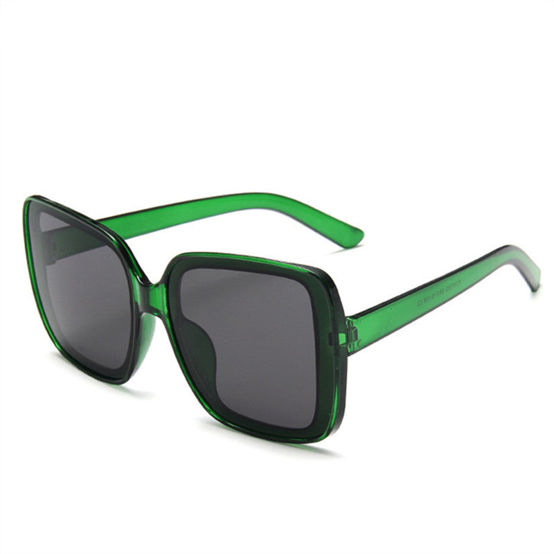 Damen moderne quadratische Sonnenbrille Karnz
