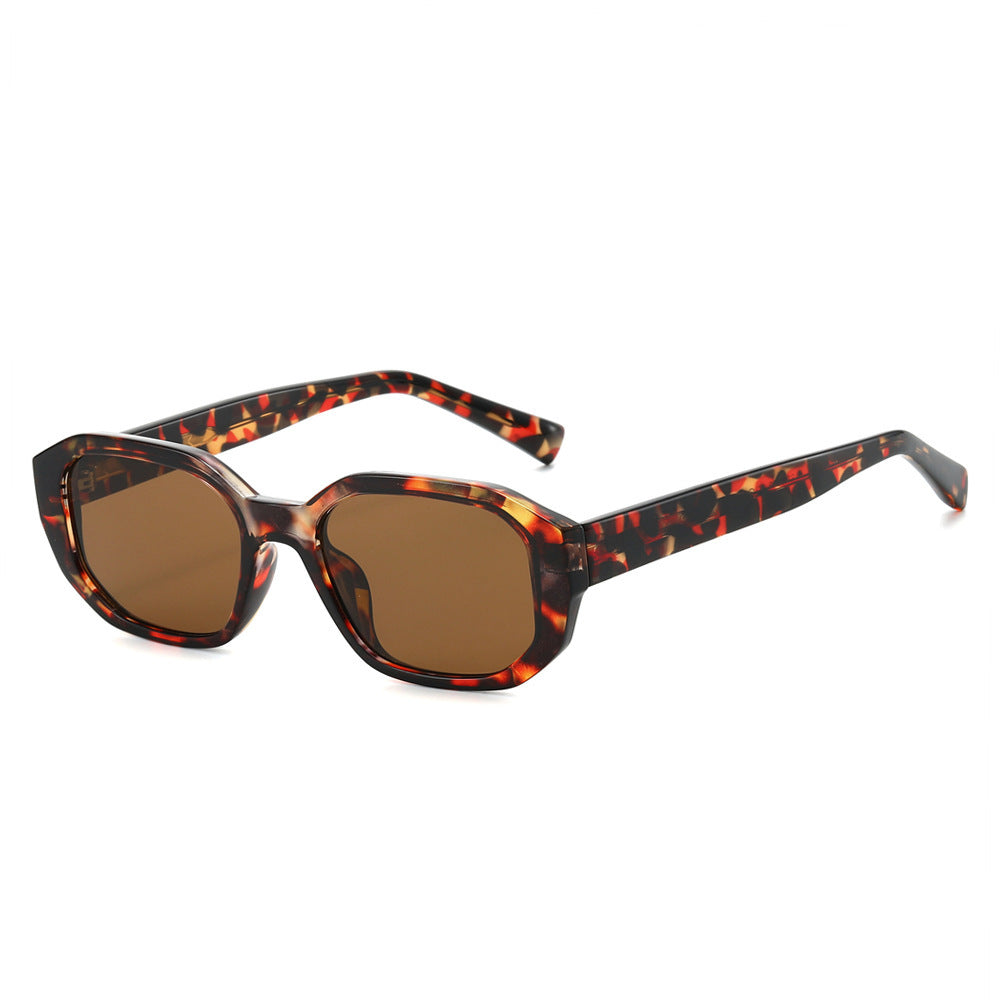 Damen modische Sonnenbrille mit einzigartigem achteckigem Rahmen Karnz