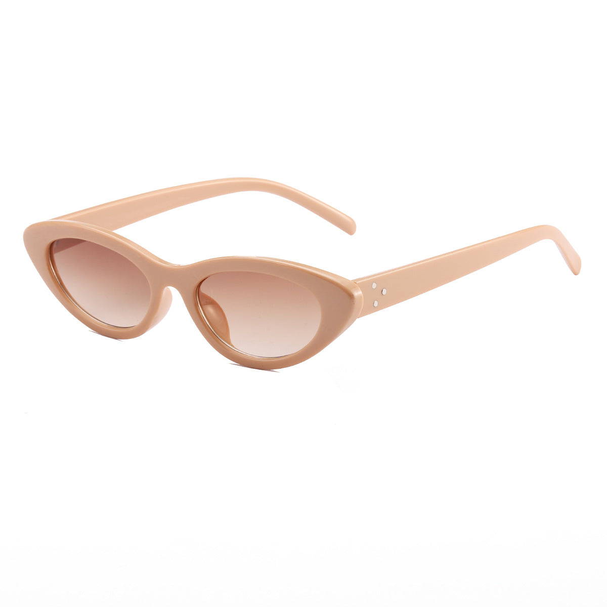 Damen Cat-Eye Sonnenbrille im eleganten Leo-Design Karnz