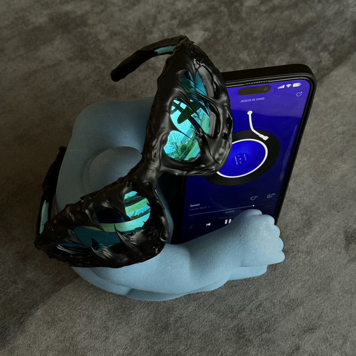 Damen Kreative Fashion-Sonnenbrille mit einzigartigem Rahmen Karnz