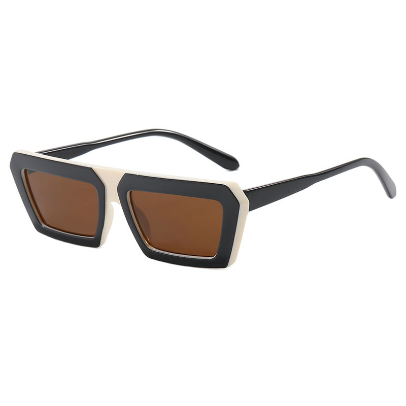 Damen geometrische Sonnenbrille im trendigen Design Karnz