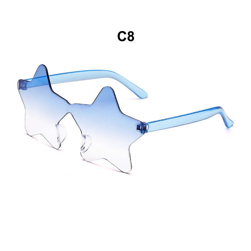 Damen Star-Shaped Sonnenbrille Karnz