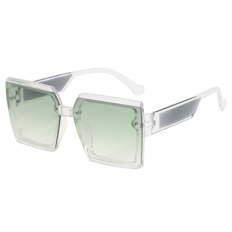 Damen quadratische modernen Sonnenbrille Karnz