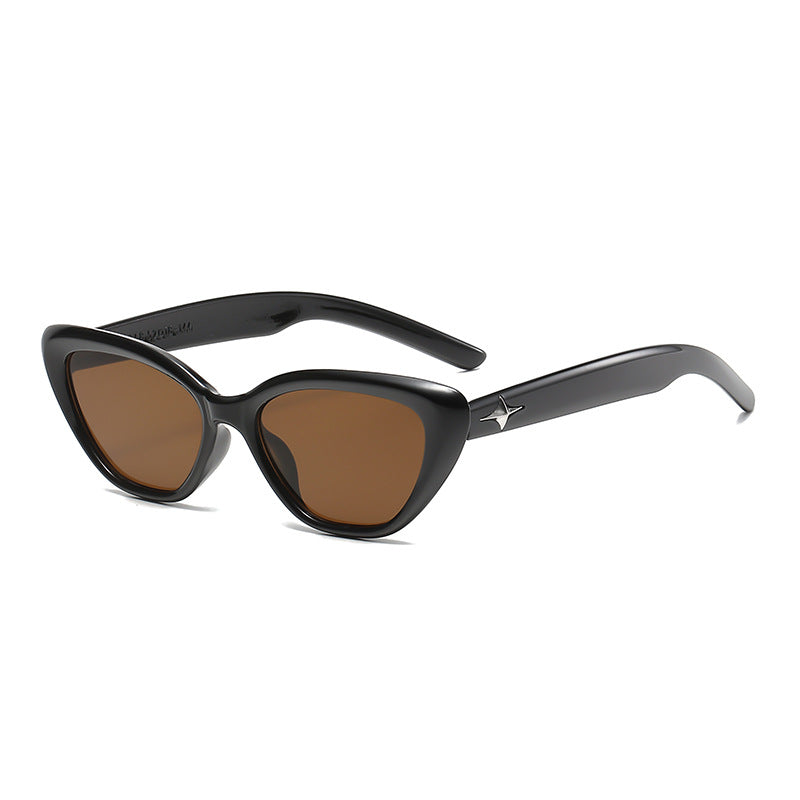 Damen Retro-inspirierte Cat-Eye Sonnenbrille Karnz