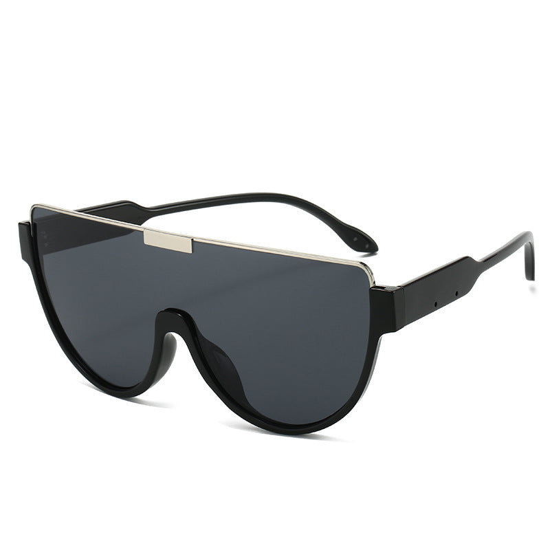 Damen Modische Sport-Sonnenbrille im futuristischen Design Karnz