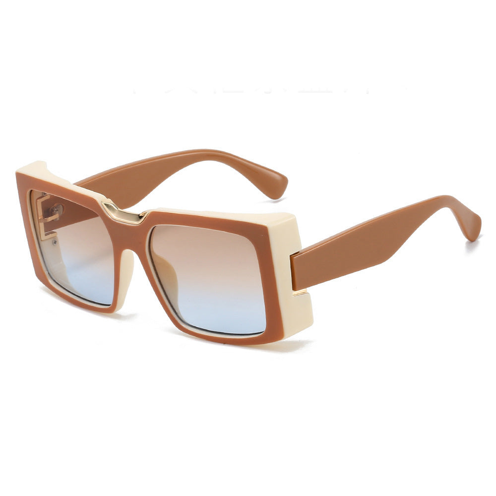 Damen Sonnenbrille im auffälligen geometrischen Design Karnz