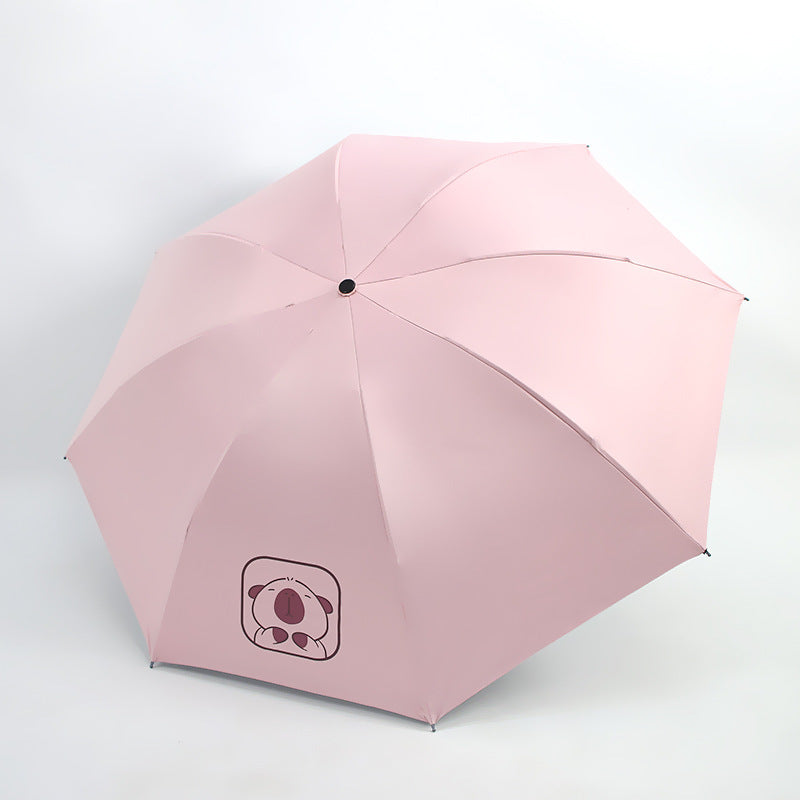 Damen kinderfreundlicher Regenschirm mit verspieltem Design Karnz