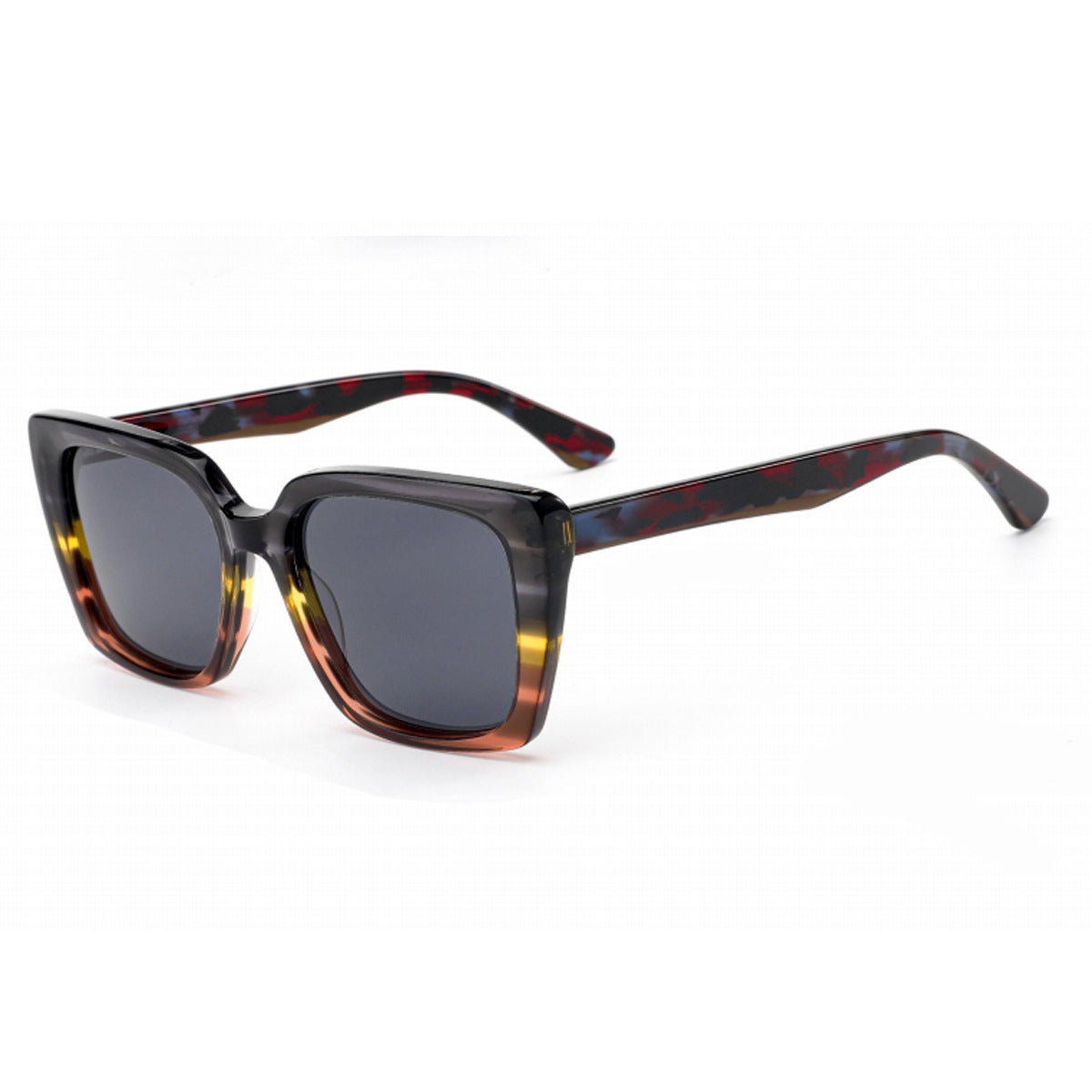 Damen oversized Sonnenbrille mit mattem Finish und stilvollen Details Karnz