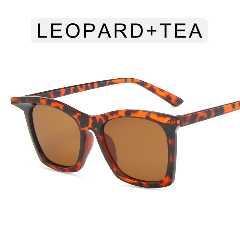 Damen Cat-Eye Sonnenbrille mit gradienten Gläsern und transparentem Rahmendesign Karnz
